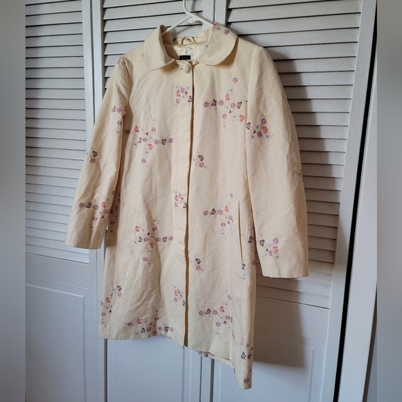 GAP Floral Embroidered Jacket, Size M - Picture 4 of 13